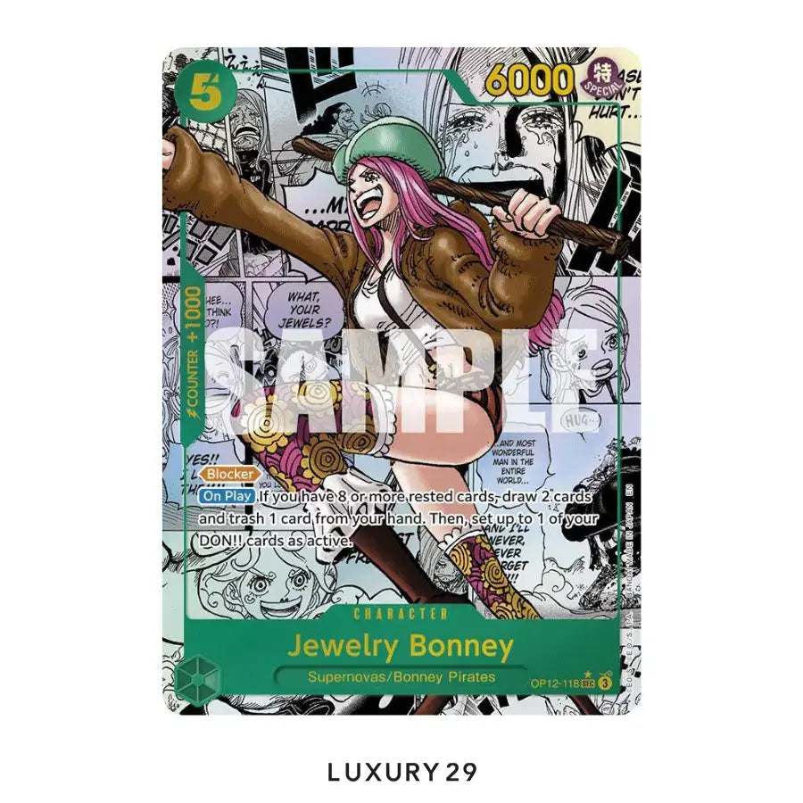One Piece Jewelry Bonney (118) (Manga) Legacy of the Master SEC OP12-118 (PSA10) ONE PIECE Luxury29