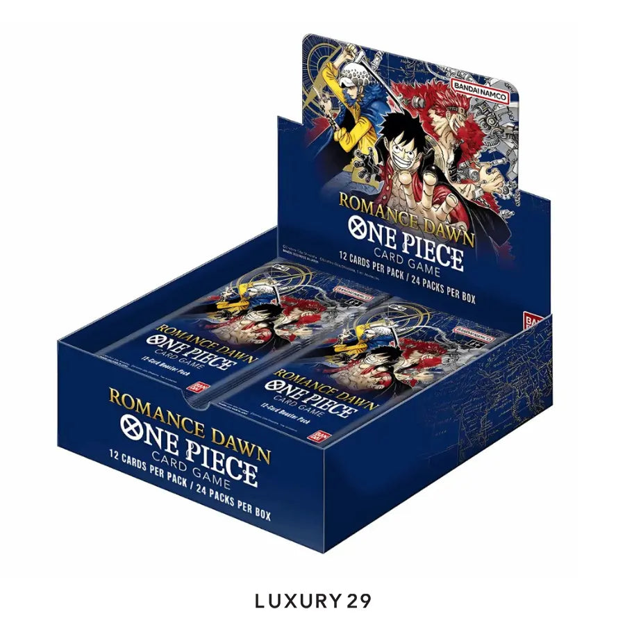 One Piece Romance Dawn Booster Box (Wave 1 - Blue Bottom) (OP01)