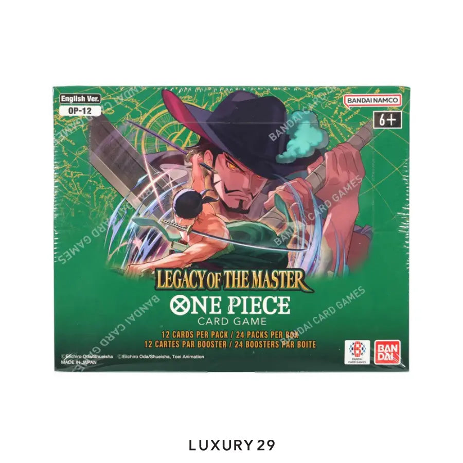 One Piece Card Game: Legacy of the Master (OP-12) Booster Box English Version ONE PIECE Luxury29