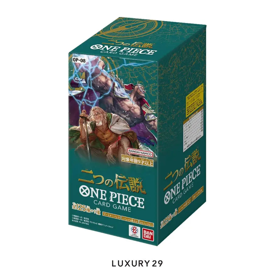 One Piece Card Game: Two Legends [OP-08] Booster Pack JP Version ONE PIECE Luxury29