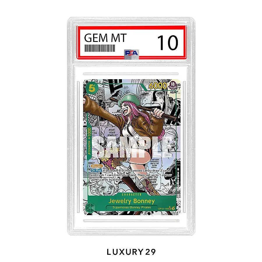 One Piece Jewelry Bonney (118) (Manga) Legacy of the Master SEC OP12-118 (PSA10)