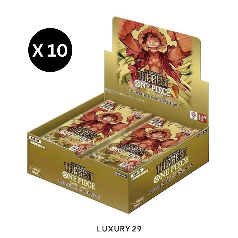 One Piece Premium Booster Booster Box Case contains 10 Booster Boxes (PRB-01) ONE PIECE Luxury29