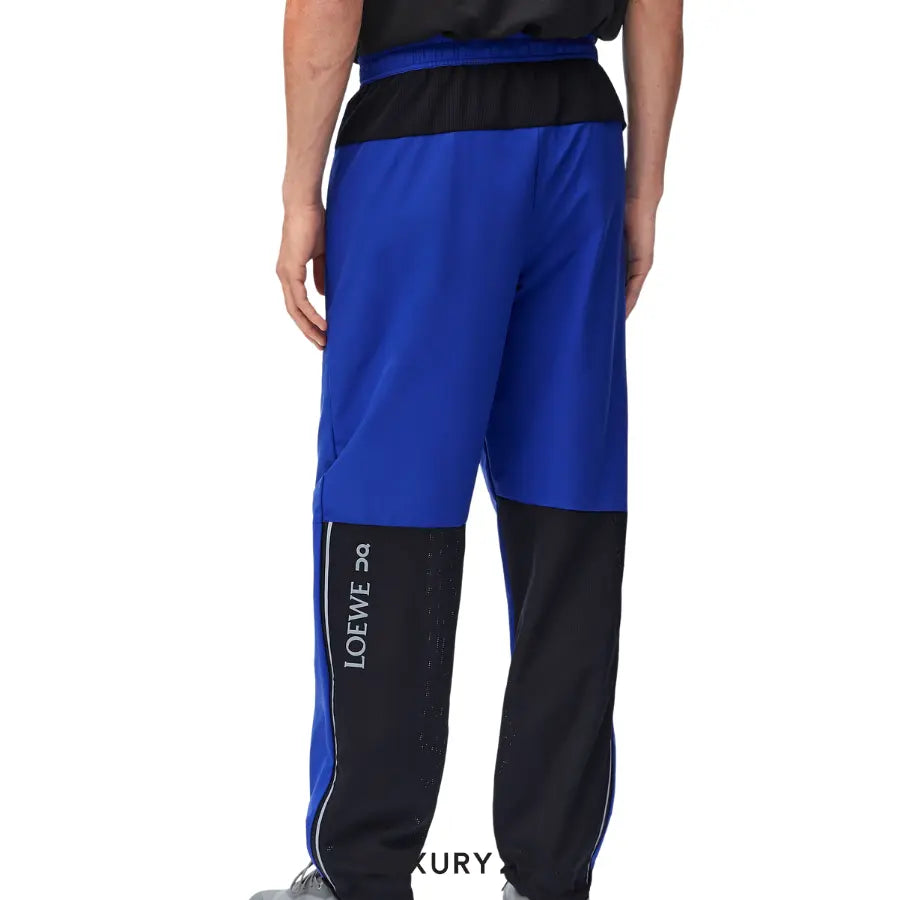 On x Loewe Tracksuit trousers in technical shell Blue ON Luxury29