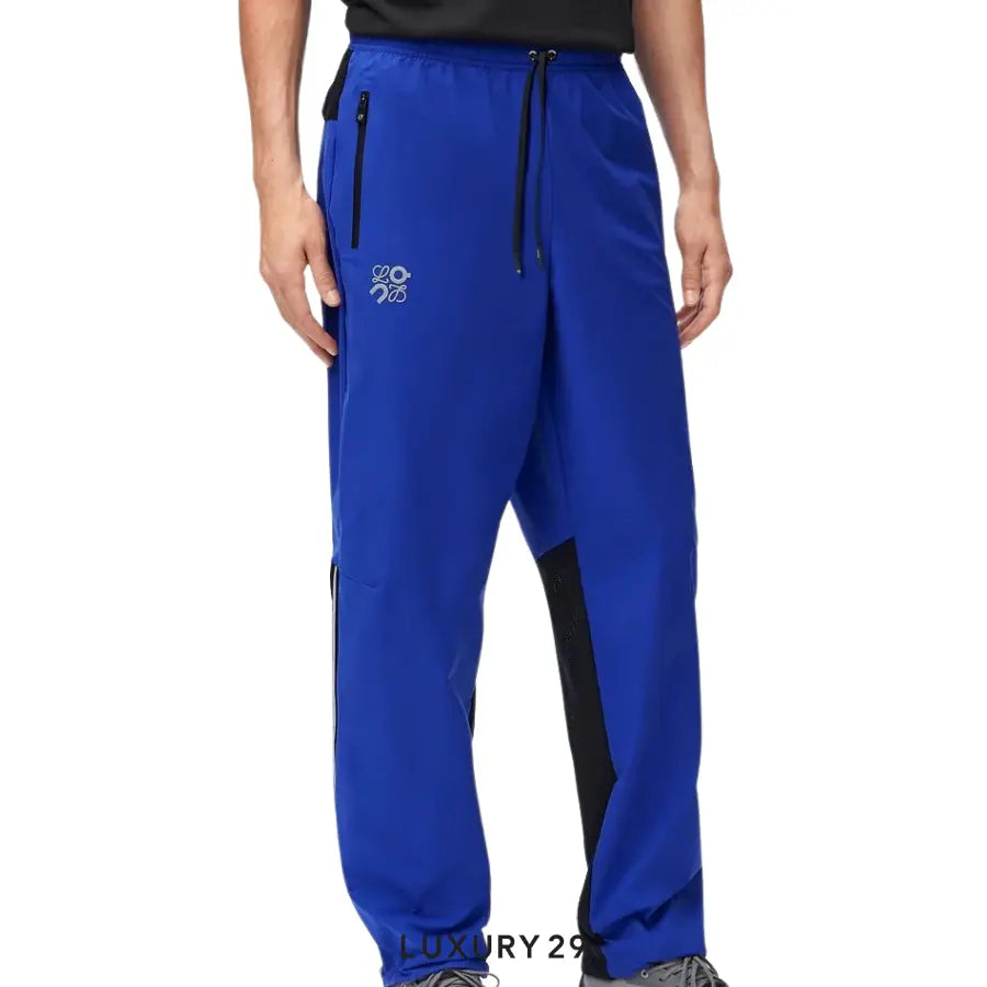 On x Loewe Tracksuit trousers in technical shell Blue ON Luxury29