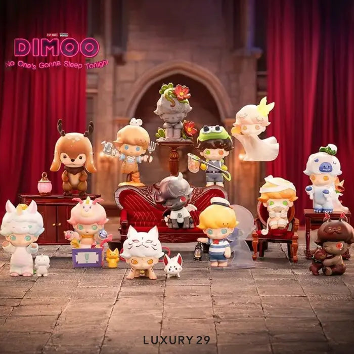POP MART DIMOO No One's Gonna Sleep Tonight Series Figures POP MART