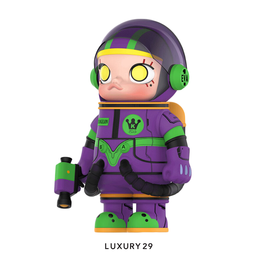 POP MART MEGA Space Molly 1000% Evangelion Test Type-01 POP MART Luxury29