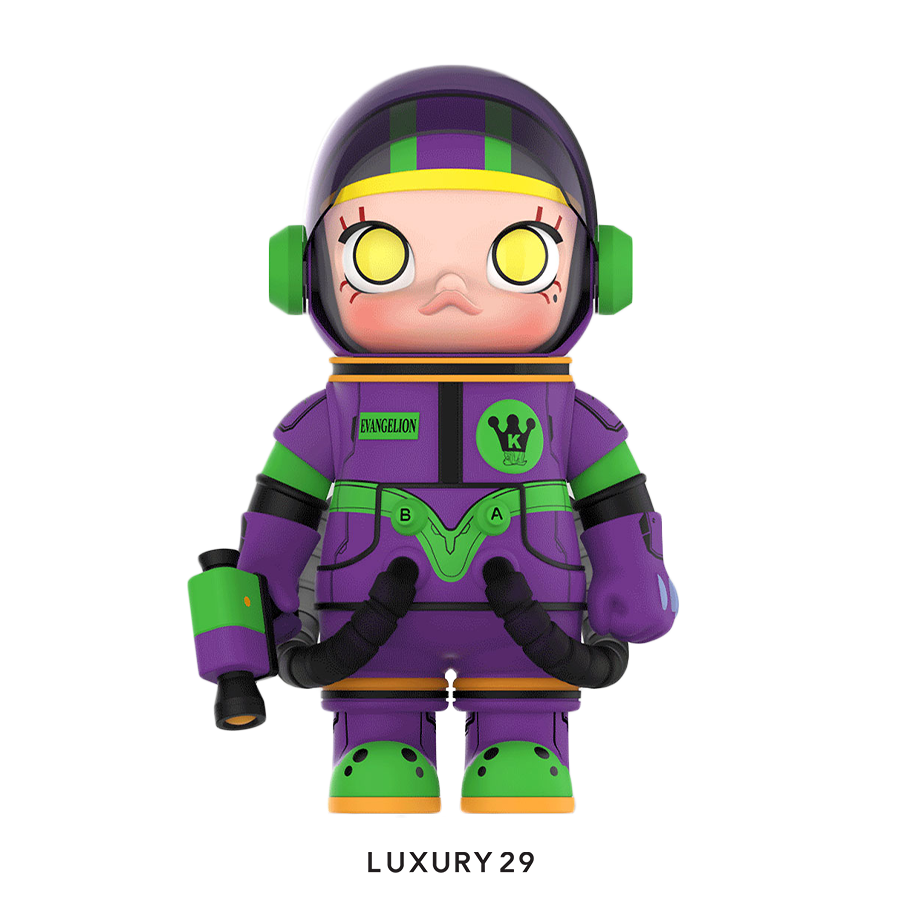 POP MART MEGA Space Molly 1000% Evangelion Test Type-01 POP MART Luxury29