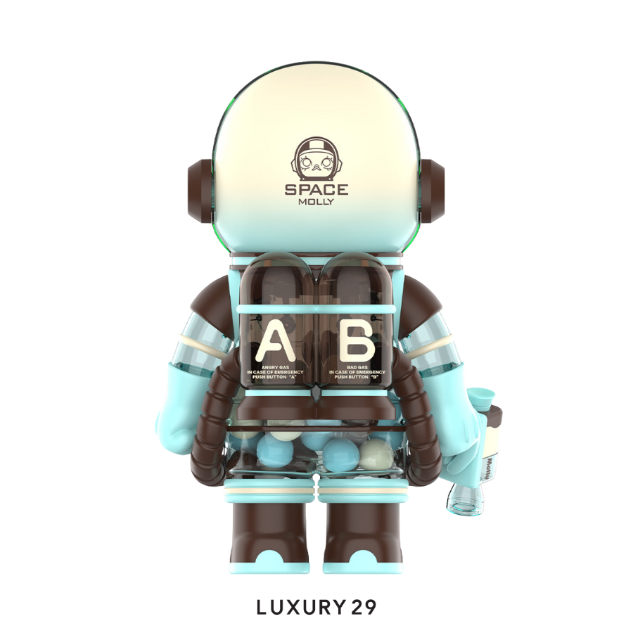POP MART MEGA SPACE MOLLY 1000% Mint Chocolate POP MART Luxury29