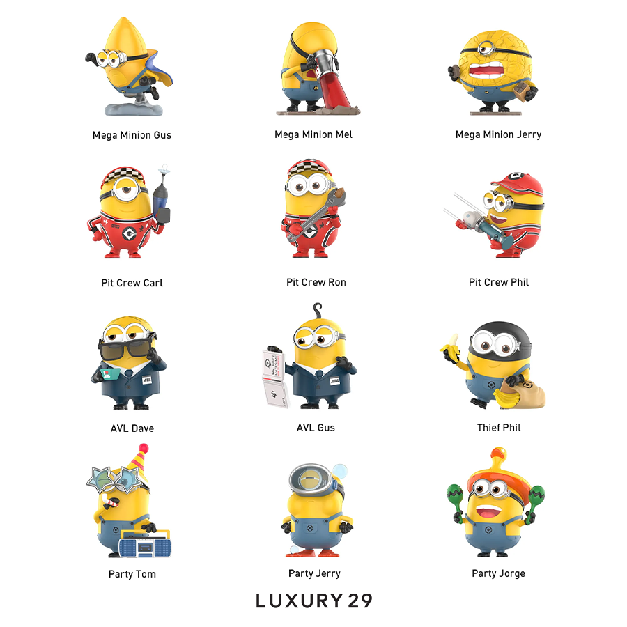 POP MART Universal Despicable Me 4 Series Figures POP MART