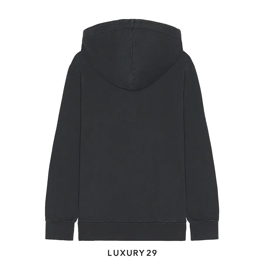 Palm Angels City Hoodie Dark Grey White PALM ANGELS