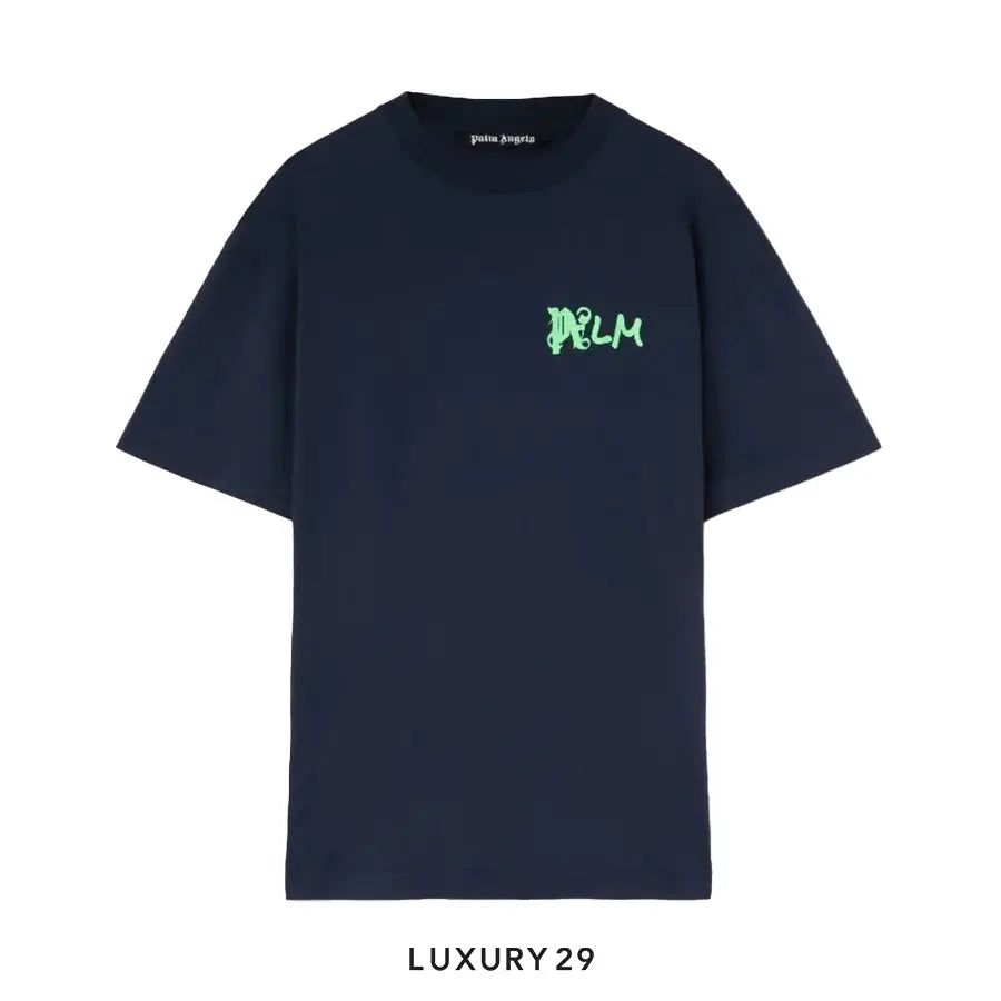 Palm Angels I Am Lost T-Shirt Navy