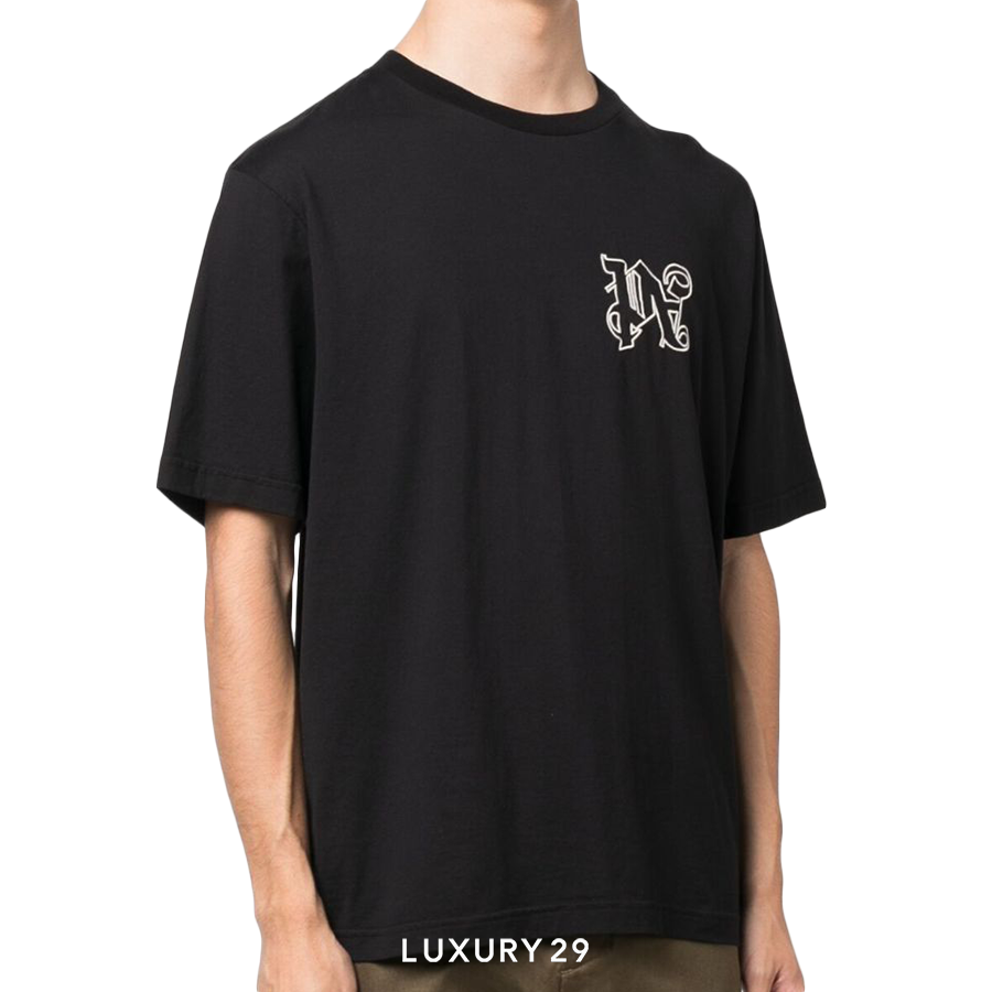 Palm Angels PA logo-embroidered T-shirt PALM ANGELS