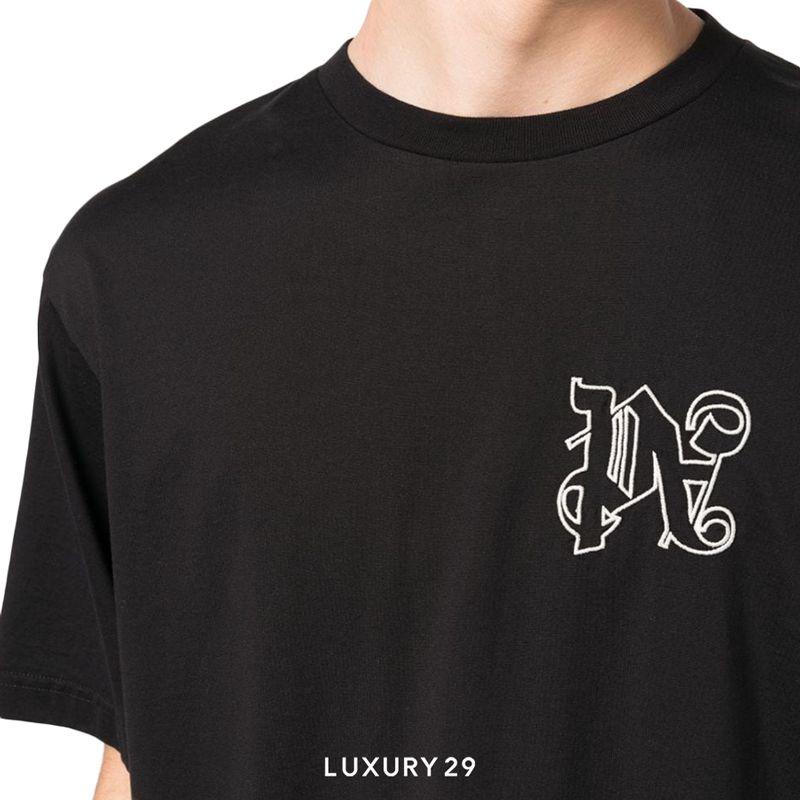 Palm Angels PA logo-embroidered T-shirt PALM ANGELS