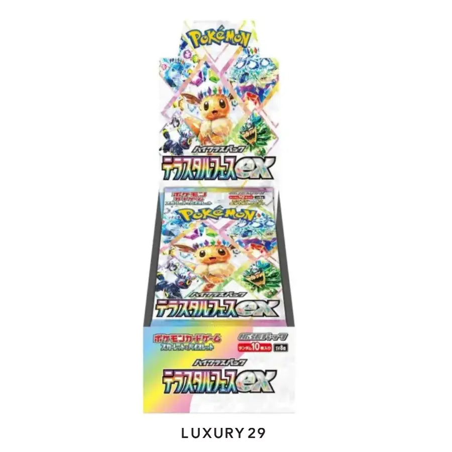 Pokemon TCG: Card Game Full Booster Box Eevee Terastal Festival EX (JP)
