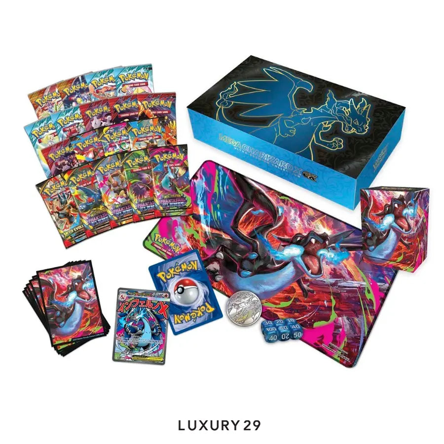 Pokemon TCG: Mega Charizard X ex Ultra-Premium Collection (EN)