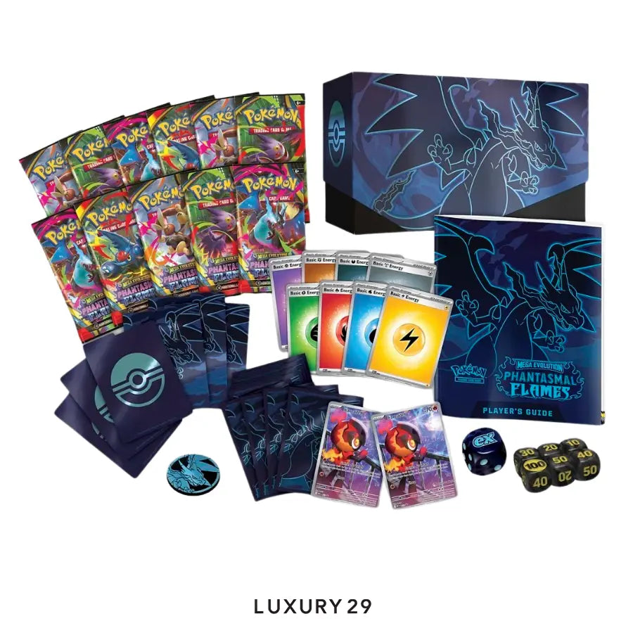 Pokemon TCG: Mega Evolution-Phantasmal Flames Pokemon Center Elite Trainer Box (EN)