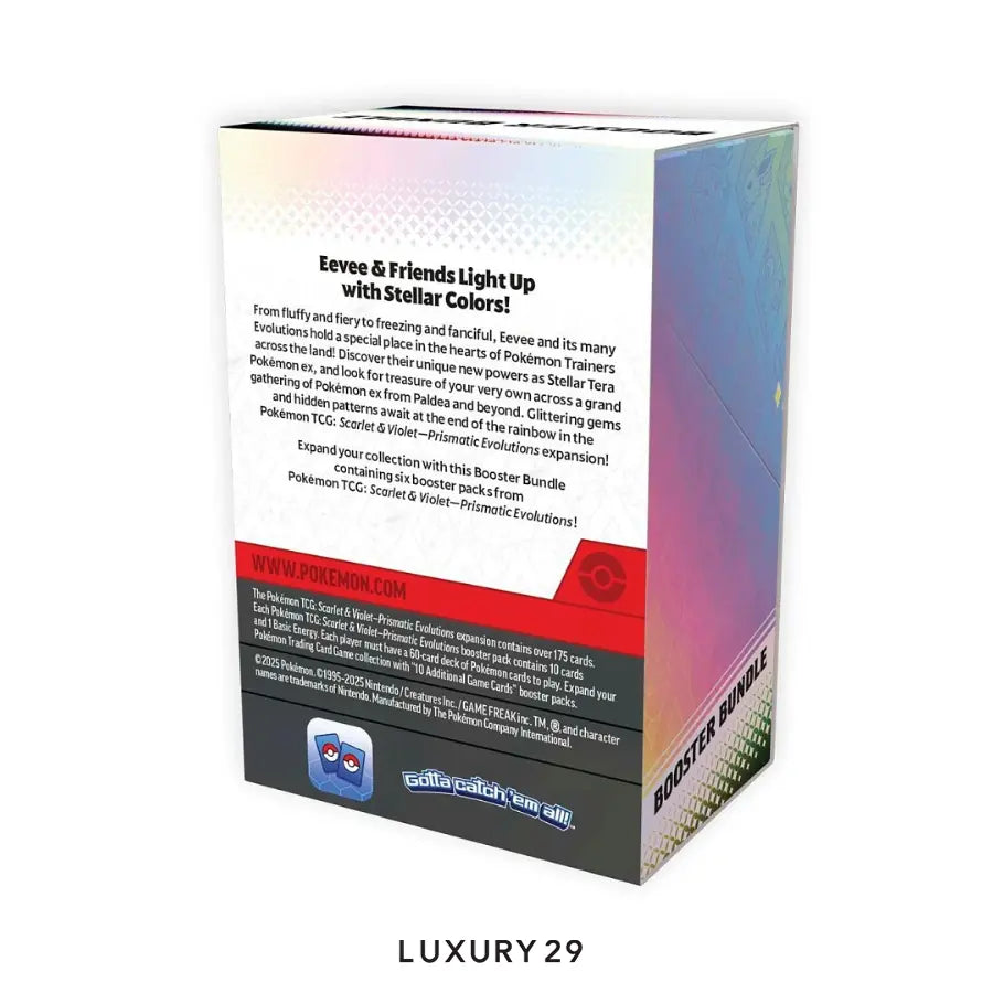 Pokemon TCG: Scarlet & Violet - Prismatic Evolutions Booster Bundle POKEMON Luxury29