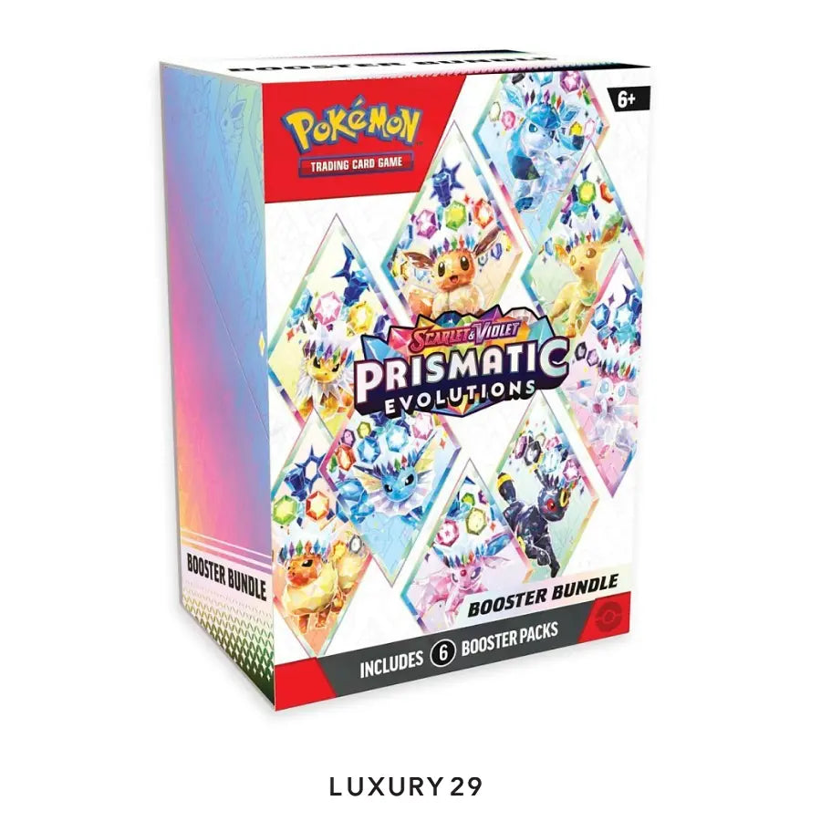 Pokemon TCG: Scarlet & Violet - Prismatic Evolutions Booster Bundle POKEMON Luxury29