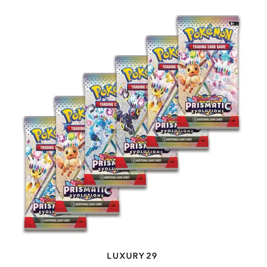 Pokemon TCG: Scarlet & Violet - Prismatic Evolutions Booster Bundle POKEMON Luxury29