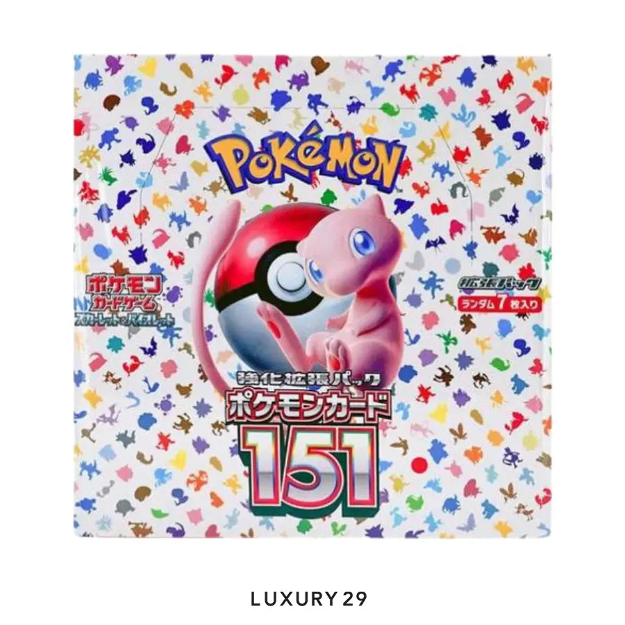 Pokemon TCG: Scarlet & Violet Enhanced Expansion Pack "Pokemon Card 151" Box (JP)