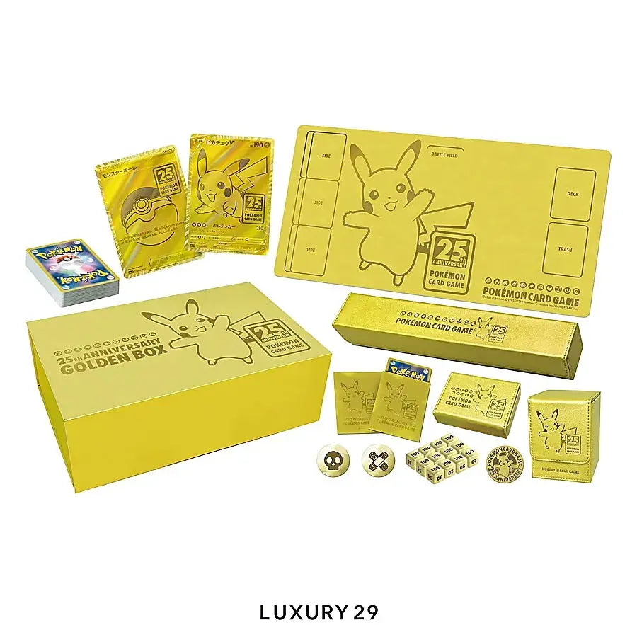 Pokemon TCG Sword & Shield 25th Anniversary Collection Golden Box