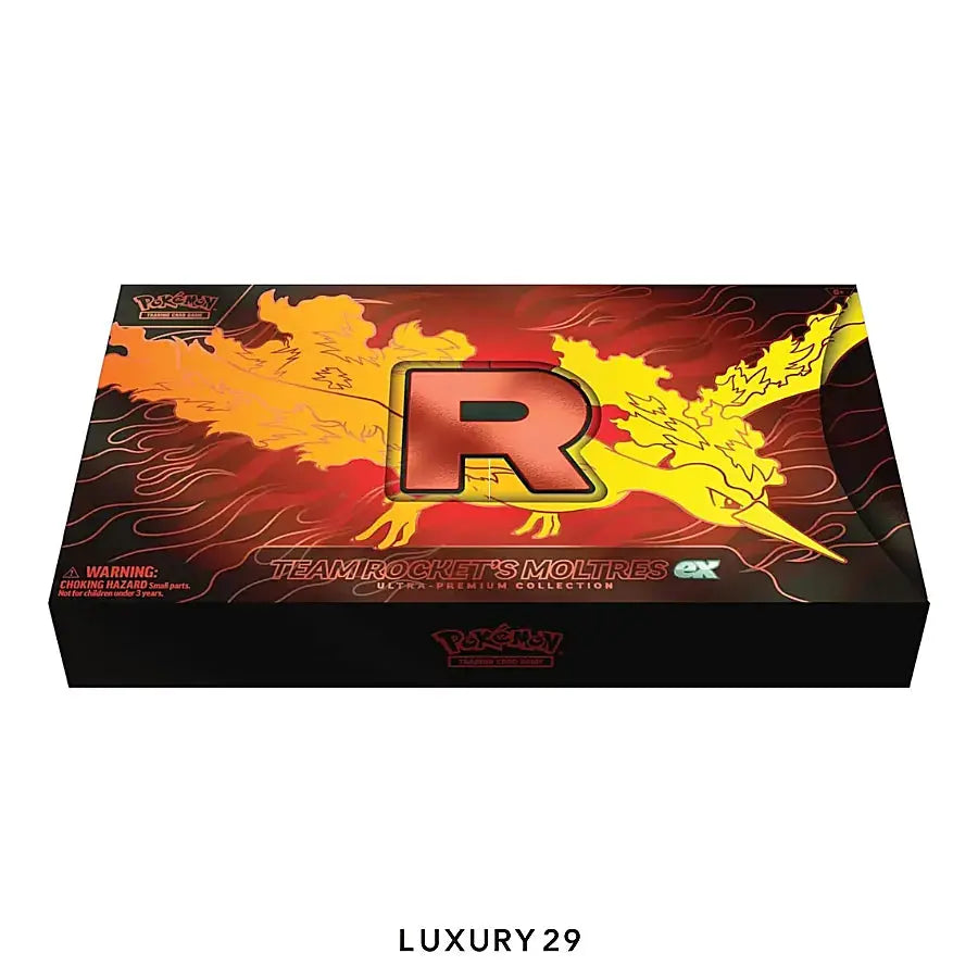 Pokemon TCG Team Rocket's Moltres ex Ultra-Premium Collection
