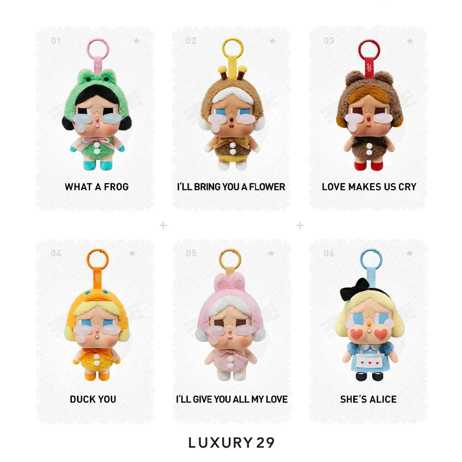 Pop Mart CRYBABY Crying Again Series-Vinyl Face Plush Blind Box POP MART