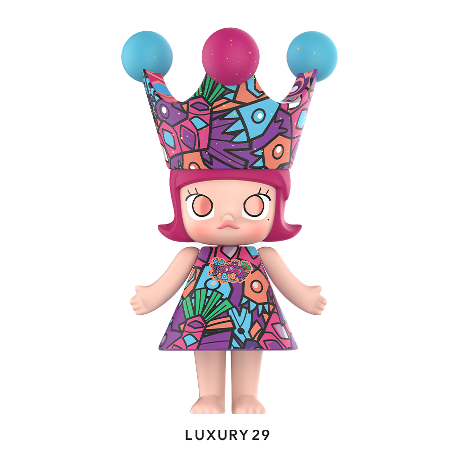 POP MART MEGA ROYAL MOLLY 1000% HAN MEILIN POP MART Luxury29