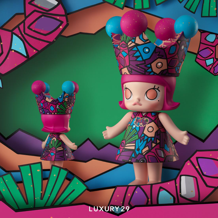 POP MART MEGA ROYAL MOLLY 1000% HAN MEILIN POP MART Luxury29