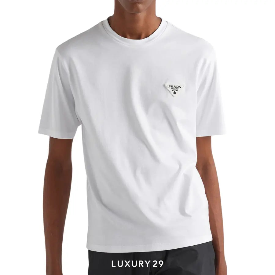 Prada Cotton T-shirt White PRADA