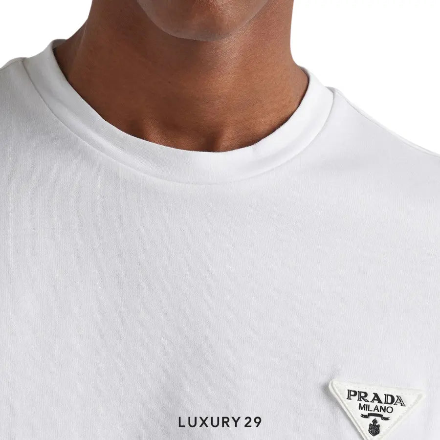 Prada Cotton T-shirt White PRADA