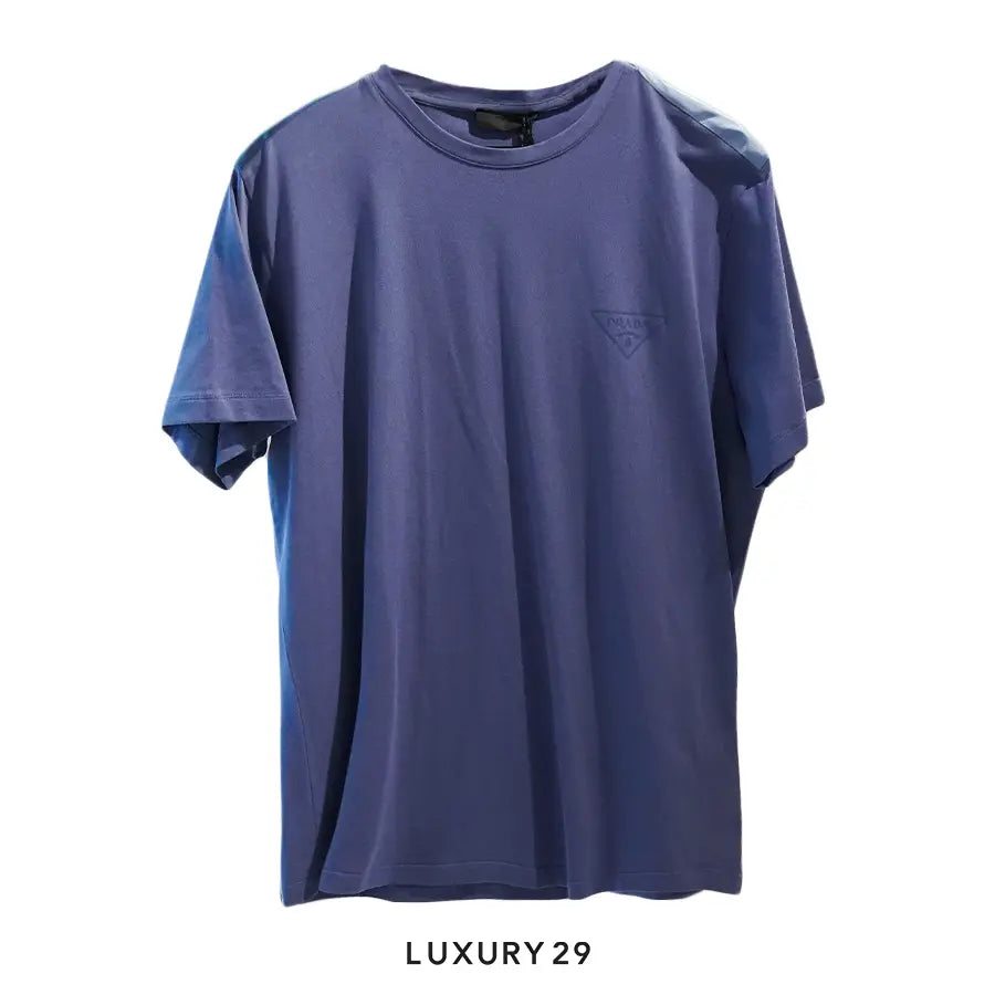 Prada Girocollo M/C Cotone STR+RE-NYLON PIUMA AVIAZIONE