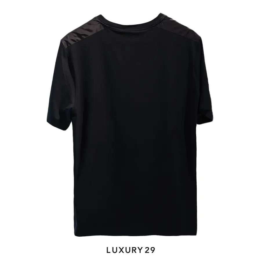 Prada Girocollo M/C Cotone STR+RE-NYLON PIUMA INCHIOSTRO PRADA