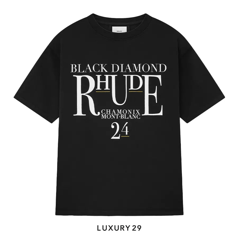 RHUDE BLACK DIAMOND TEE