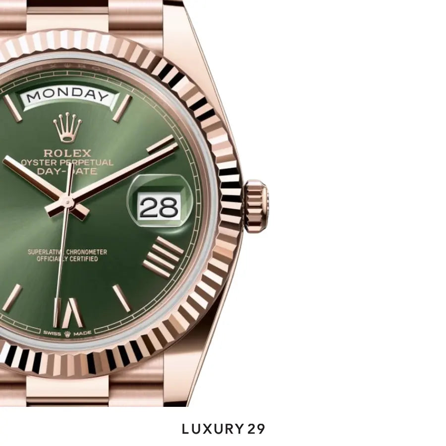 ROLEX Day-Date 40 Oyster, 40 mm, Everose Gold 2019 ROLEX Luxury29