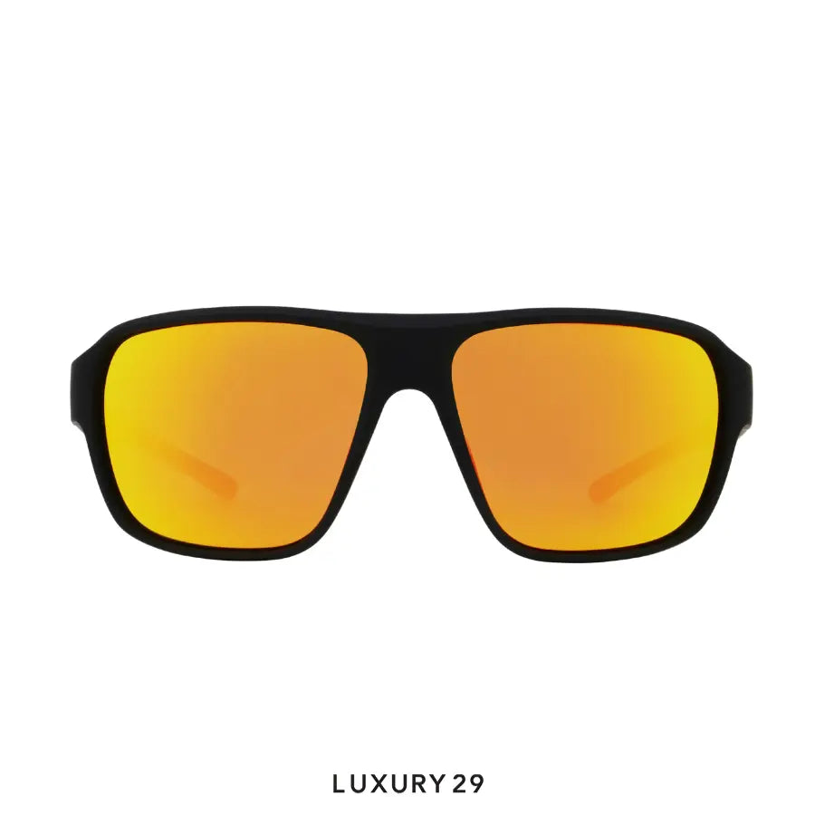 Red Bull Spect Sunglasses Chop-02P black - brown with red mirror