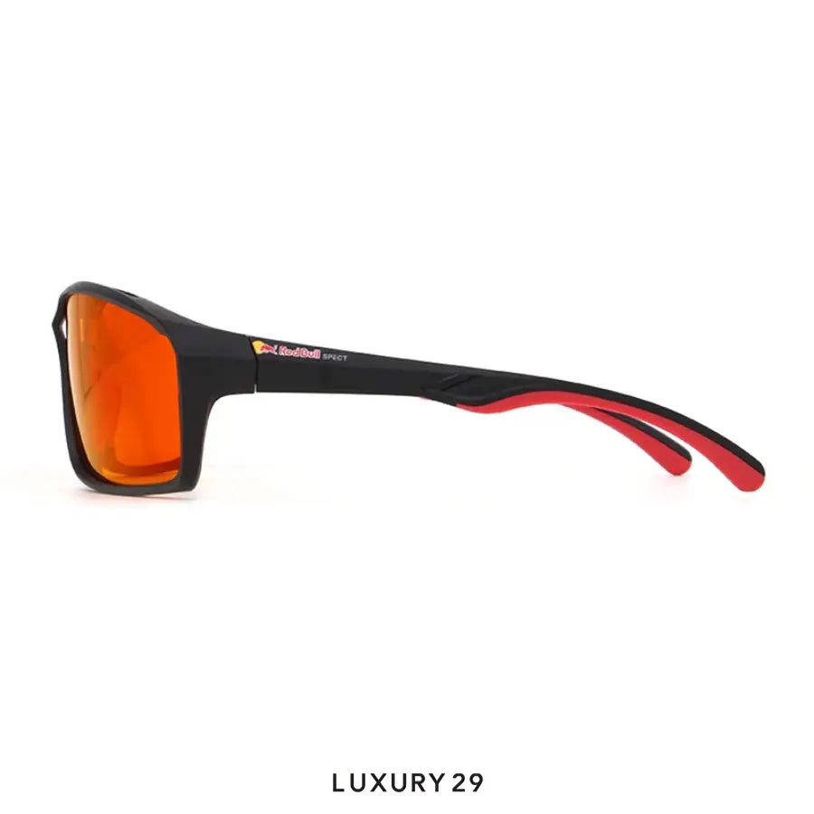 Red Bull Spect Sunglasses Drill-04 orange with red mirror