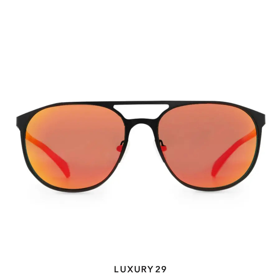 Red Bull Spect Sunglasses REDMS100-01P Flat Concept brown with red mirror