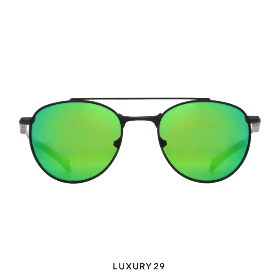 Red Bull Spect Sunglasses REDMS102-02P SPEAR Concept green with green mirror