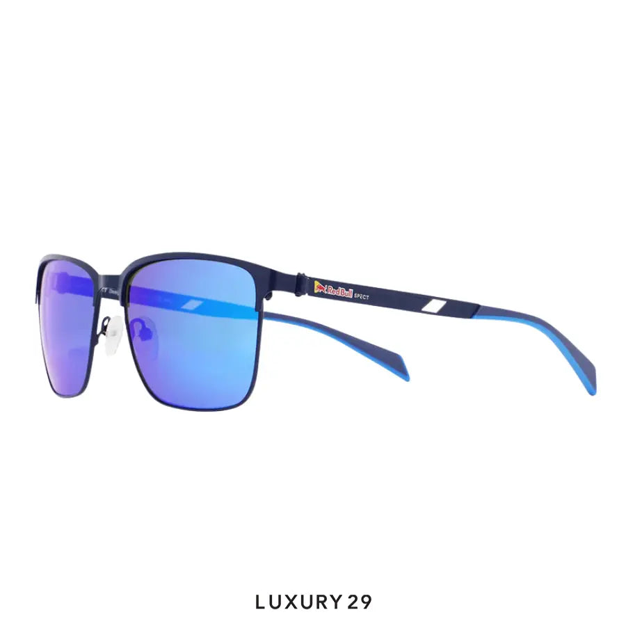 Red Bull Spect Sunglasses REDMS106-01PAERO SPIN Concept smoke with dark blue mirror