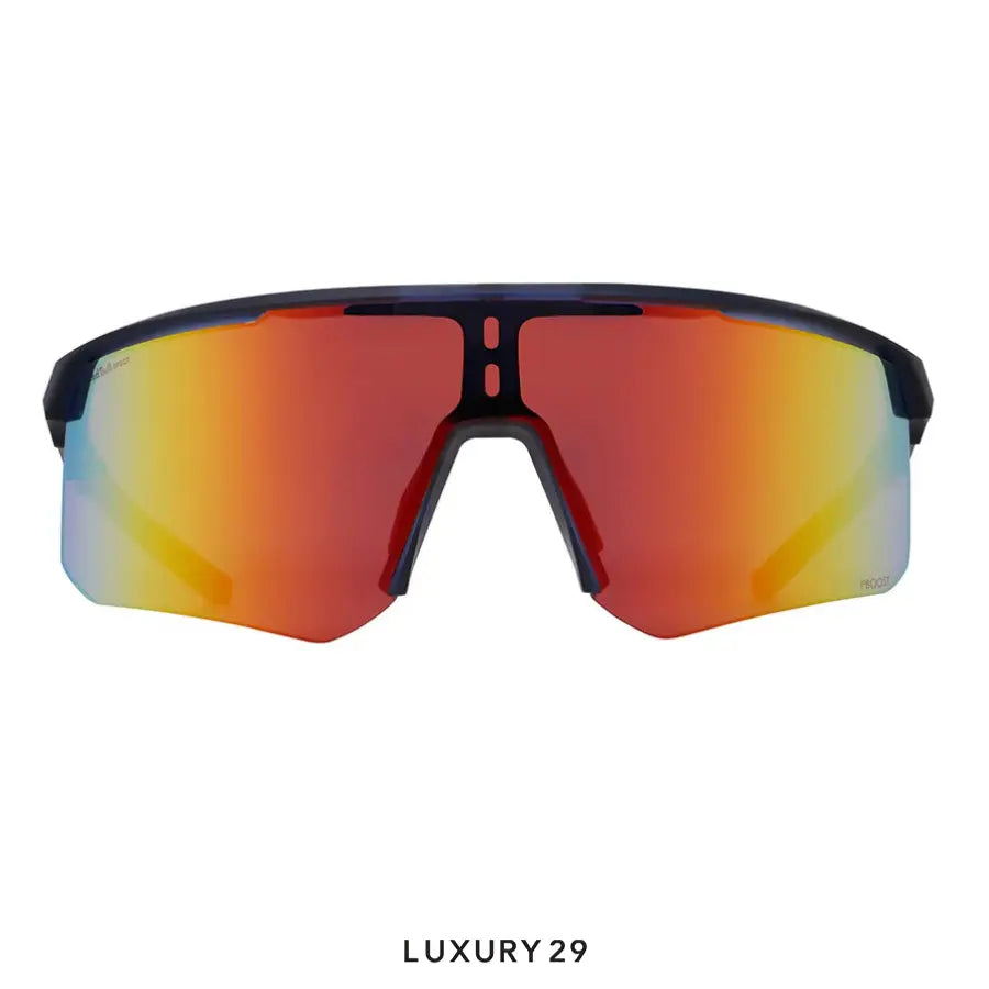 Red Bull Spect Sunglasses Riddle-003IB brown with blue mirror