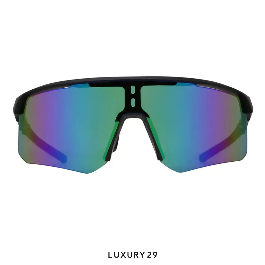 Red Bull Spect Sunglasses Riddle-004 smoke with purple-green mirror