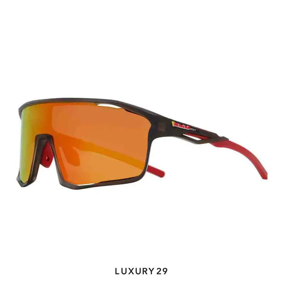 Red Bull Spect Sunglasses Rumble-002IB red with red mirror