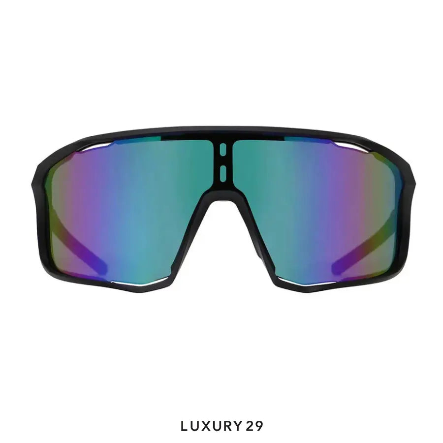 Red Bull Spect Sunglasses Rumble-004 smoke with purple-green mirror
