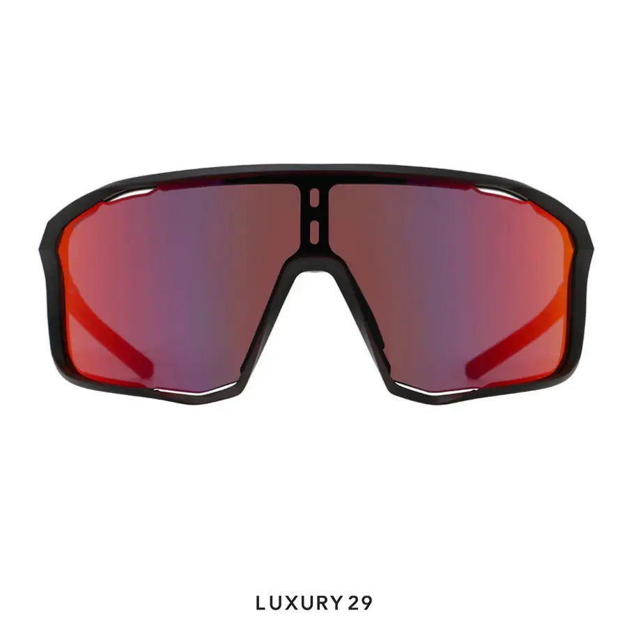 Red Bull Spect Sunglasses Rumble-005 blue with red-purple mirror