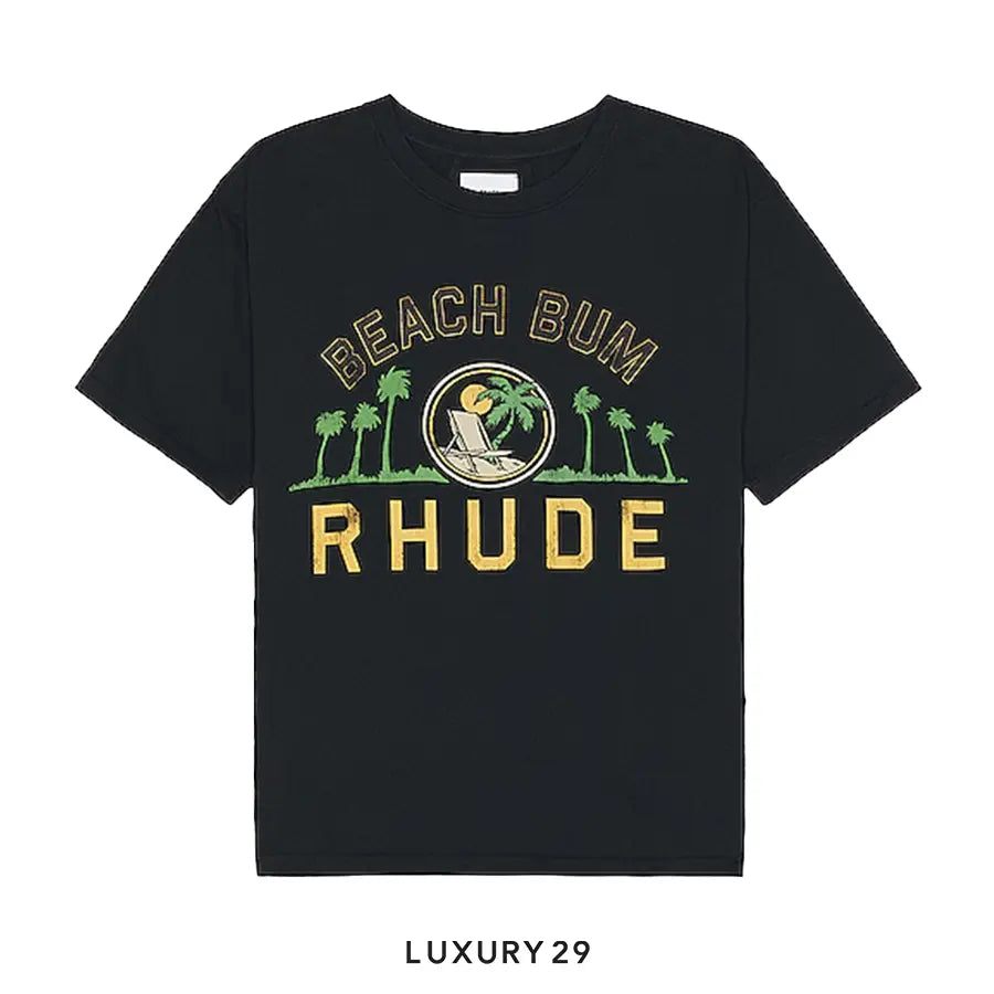 Rhude PALMERA TEE VTG BLACK