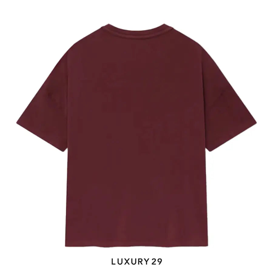 Rhude Reverse Tee Burgundy RHUDE