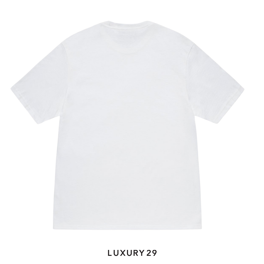 STUSSY BATTERY TEE WHITE STUSSY