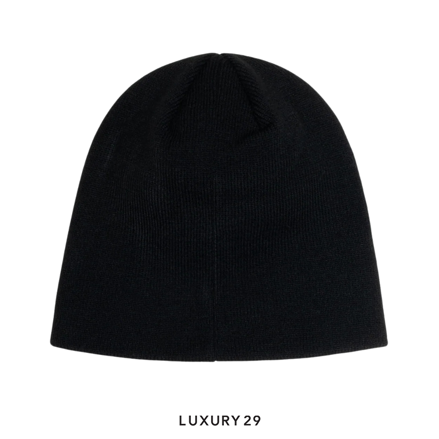 STUSSY CUFF BASIC STUSSY SKULLCAP BLACK STUSSY