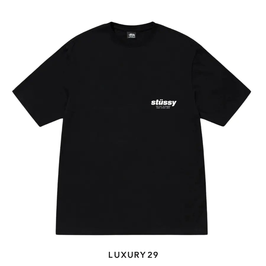 STUSSY ROLLERS TEE BLACK STUSSY Luxury29